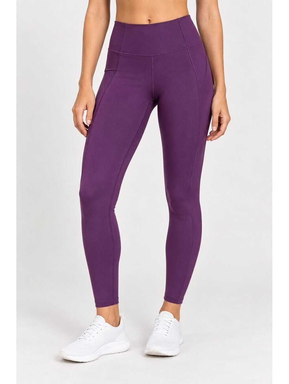 Girlfriend Collective Purple High Rise Compressive Leggings Size S